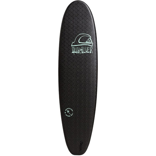 2019 Quiksilver Euroglass Break Softboard 7'0 "tavola Da Surf Serpente Nero Eglsoftbk7